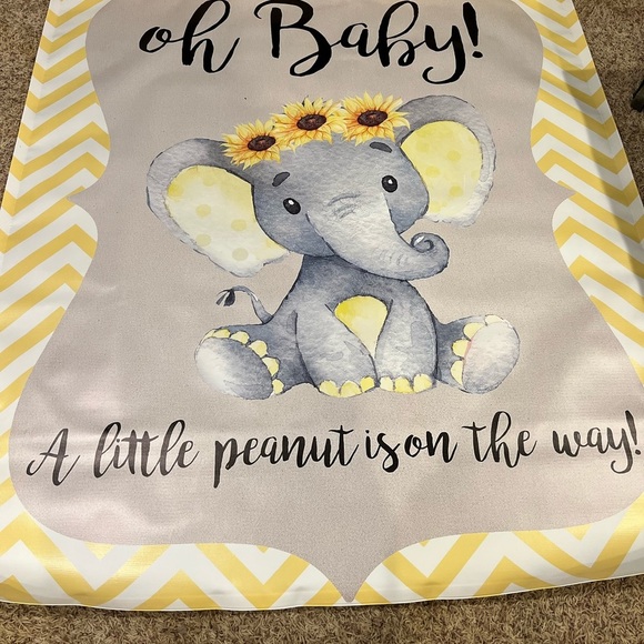 Elephant vinyl professional photo op backdrop - Picture 3 of 6